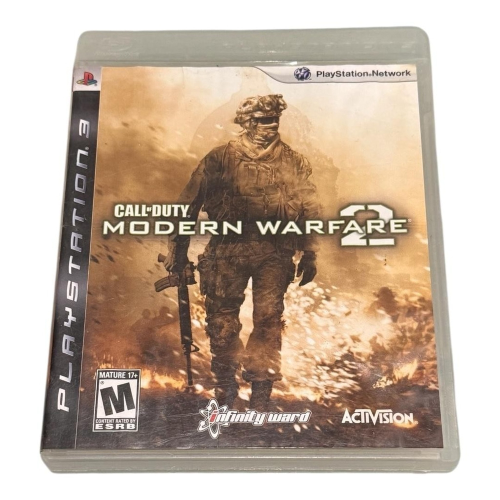Call Of Duty Modern Warfare 2 PS3 Video Game Complete Tested Activision M